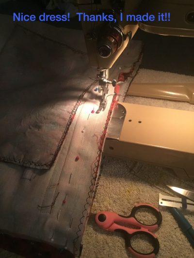 Nice dress!  Thanks, I made it!!