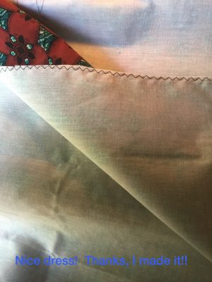 Nice dress!  Thanks, I made it!!