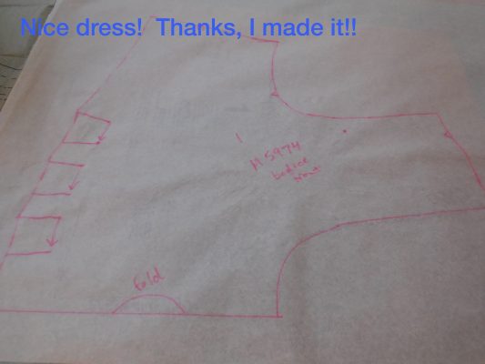 Nice dress!  Thanks, I made it!!