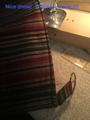 Nice dress!  Thanks, I made it!!