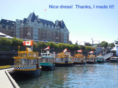 Nice dress!  Thanks, I made it!!
