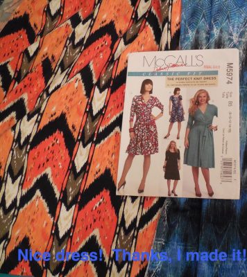 Nice dress!  Thanks, I made it!!