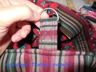 Nice dress!  Thanks, I made it!!