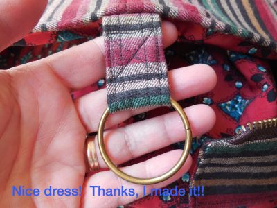 Nice dress!  Thanks, I made it!!