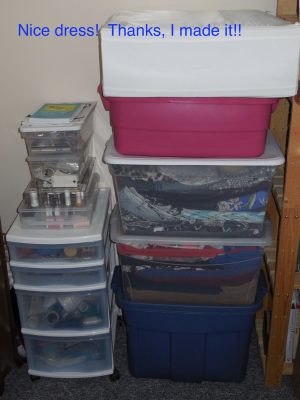 Nice dress!  Thanks, I made it!!