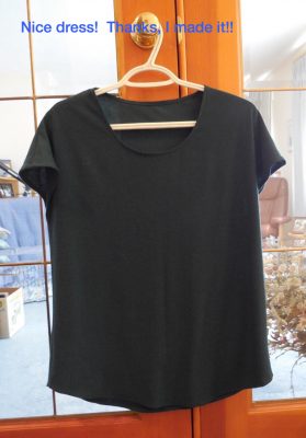 Nice dress!  Thanks, I made it!!