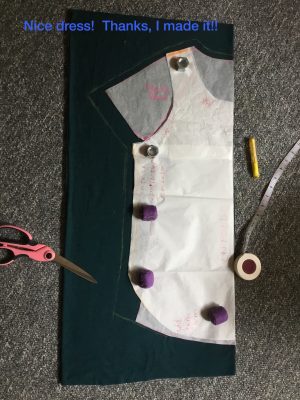 Nice dress!  Thanks, I made it!!