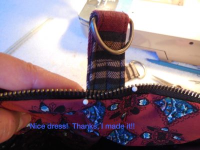 Nice dress! Thanks, I made it!!