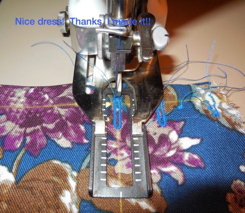 Nice dress!  Thanks, I made it!!