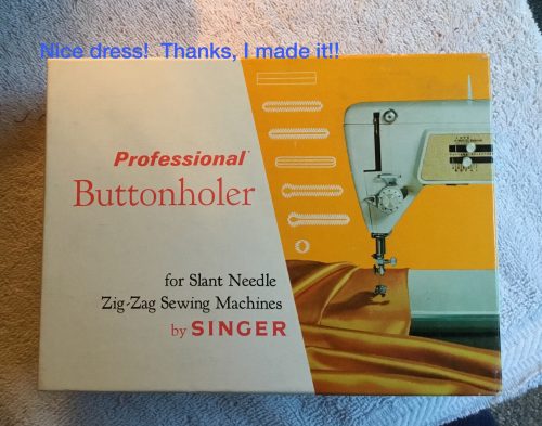 Nice dress!  Thanks, I made it!!