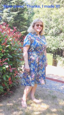 Nice dress!  Thanks, I made it!!