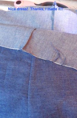 Nice dress!  Thanks, I made it!!