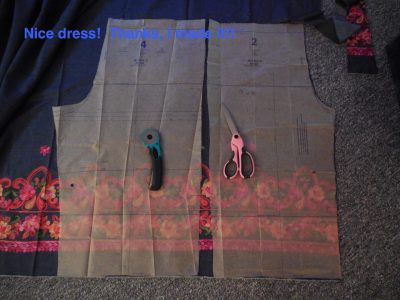 Nice dress!  Thanks, I made it!!