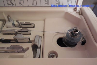 Nice dress!  Thanks, I made it!!