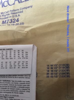 Nice dress!  Thanks, I made it!!