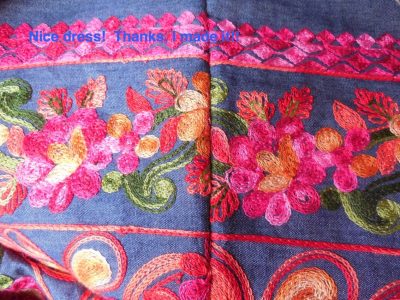 Nice dress!  Thanks, I made it!!