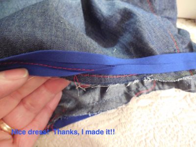 Nice dress!  Thanks, I made it!!