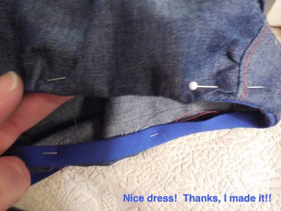 Nice dress!  Thanks, I made it!!