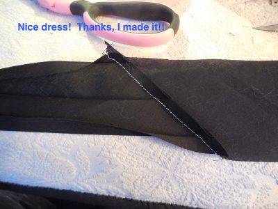 Nice dress!  Thanks, I made it!!