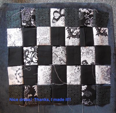 Nice dress!  Thanks, I made it!!