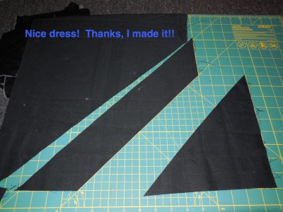 Nice dress!  Thanks, I made it!!