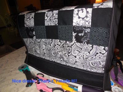 Nice dress!  Thanks, I made it!!