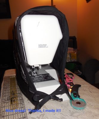 Nice dress!  Thanks, I made it!!