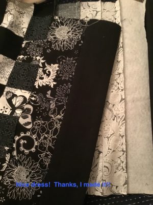 Nice dress!  Thanks, I made it!!