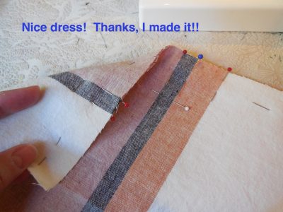 Nice dress!  Thanks, I made it!!