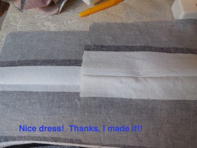 Nice dress!  Thanks, I made it!!