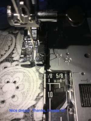 Nice dress!  Thanks, I made it!!