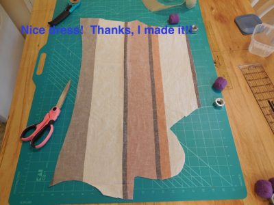 Nice dress!  Thanks, I made it!!