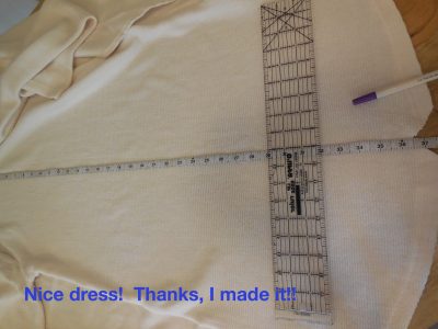 Nice dress!  Thanks, I made it!!