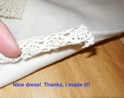 Nice dress!  Thanks, I made it!!