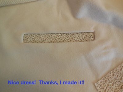 Nice dress!  Thanks, I made it!!