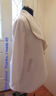 Nice dress!  Thanks, I made it!!