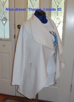 Nice dress!  Thanks, I made it!!