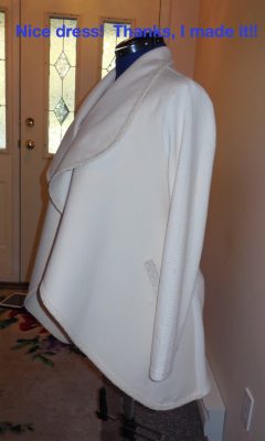 Nice dress!  Thanks, I made it!!