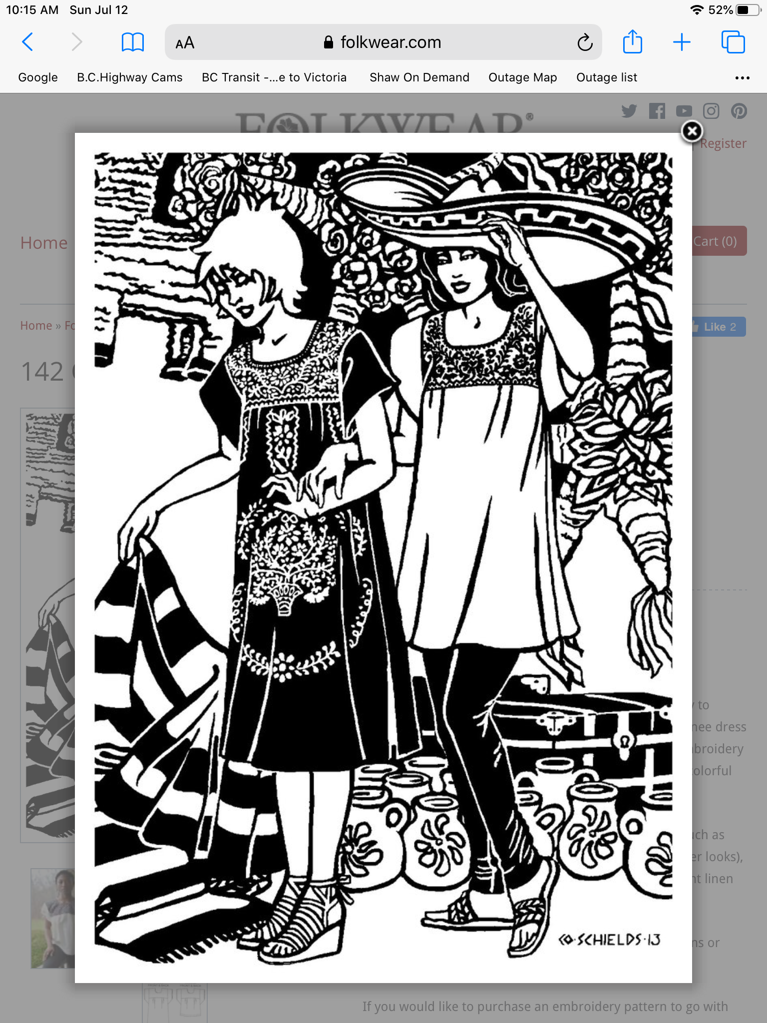 Time for tops! The Folkwear Old Mexico Dress