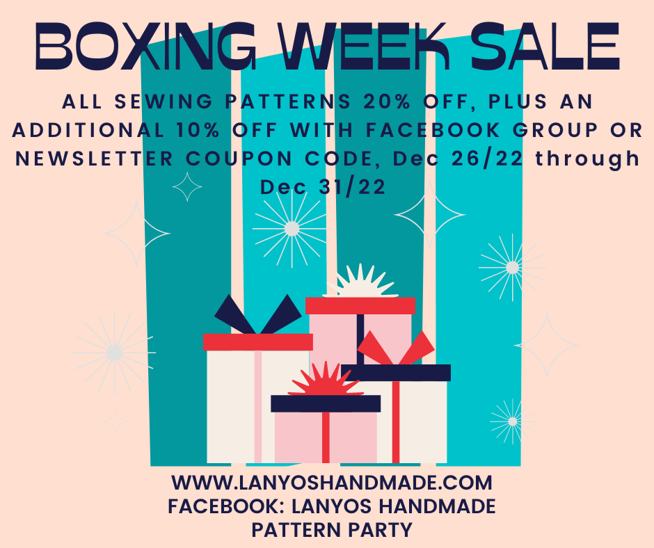 A Boxing Week Sale and a new Youtube!